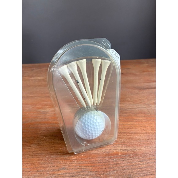 Top Flite Other - Vintage Top Flite XL Golf Ball and 5 Aames Wooden Tees New in Package